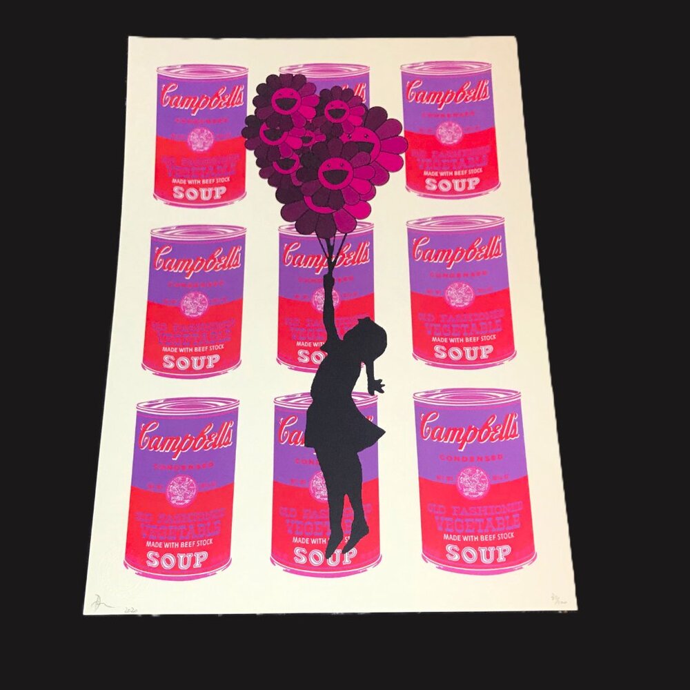 Death NYC Ltd Ed RARE - Signed Original Print - Pop Art Graffiti/Numbered w/ COA